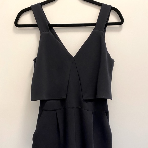 EUC Zara Navy Jumpsuit - Size XS - Picture 1 of 2